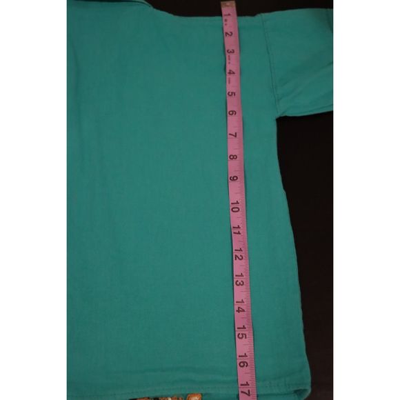 Toddler Boy's 4t/5t Crochet Knitted Guayabera Button Up Casual Shirt - Picture 5 of 5